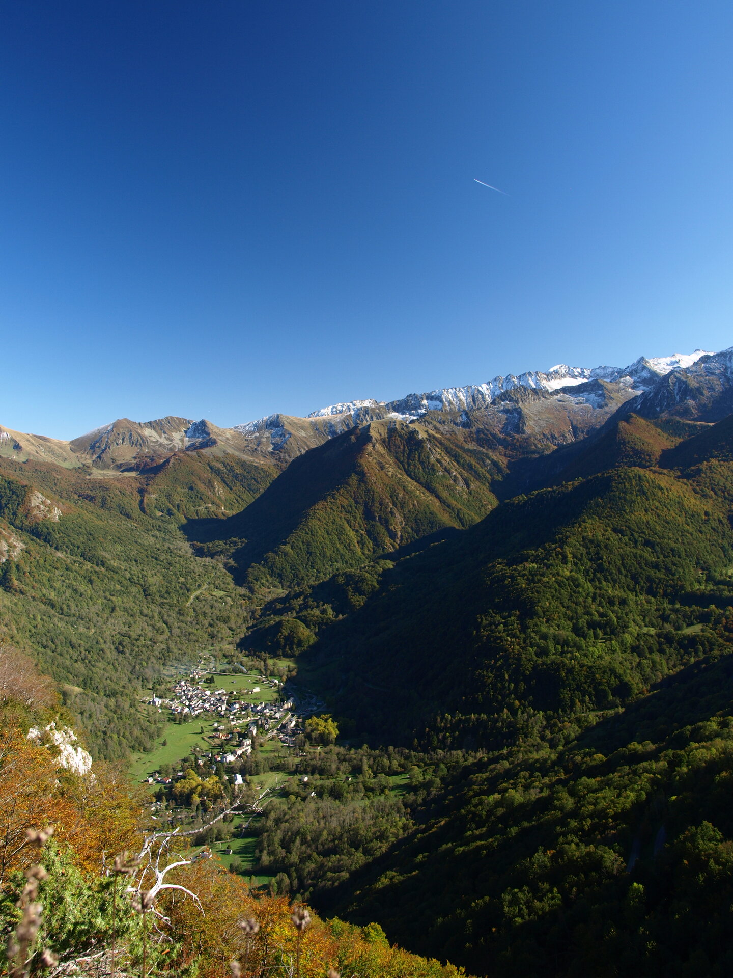Paysage de montagne — Vallée du Garbet, Ariège