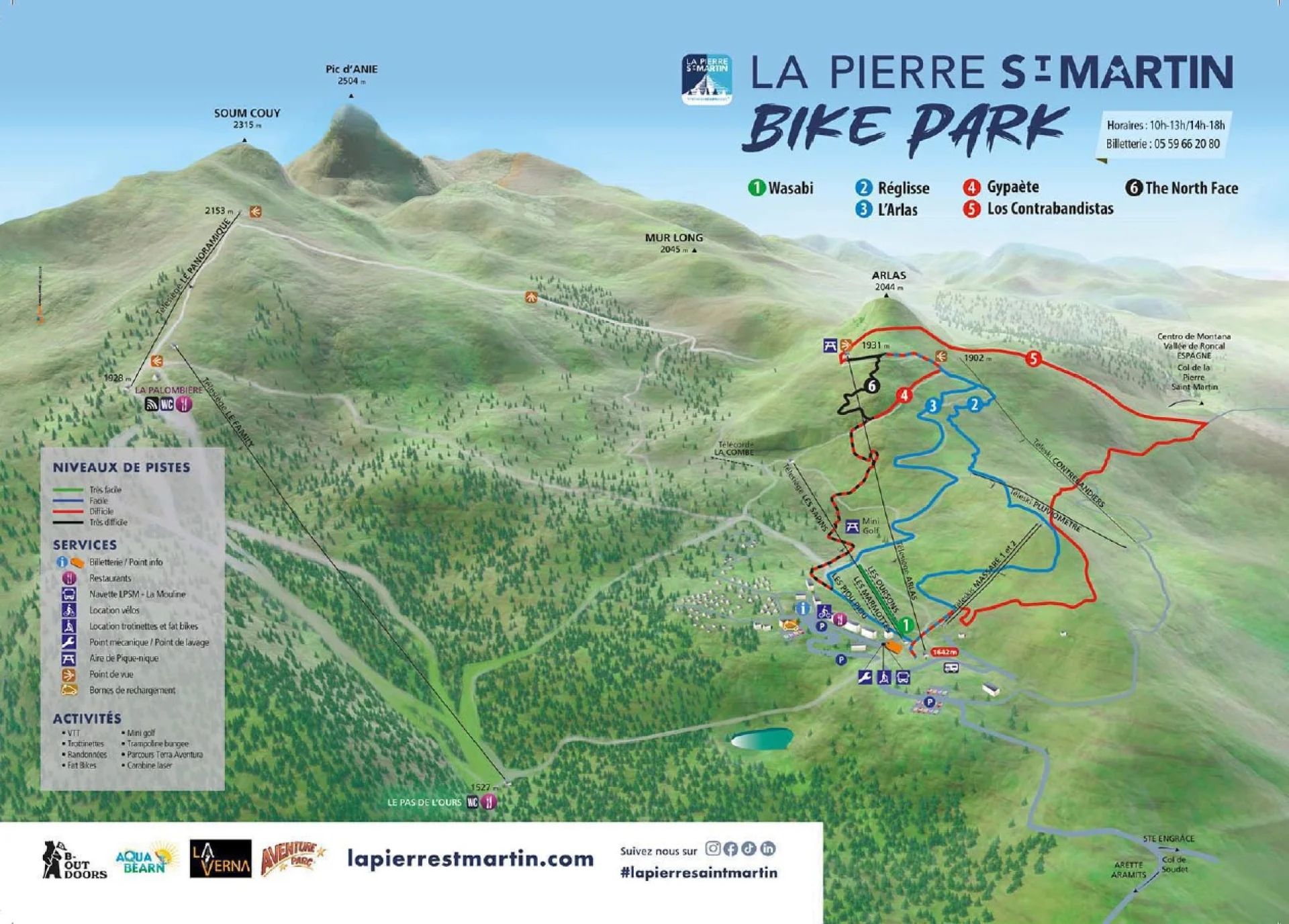Plan été La Pierre Saint-Martin