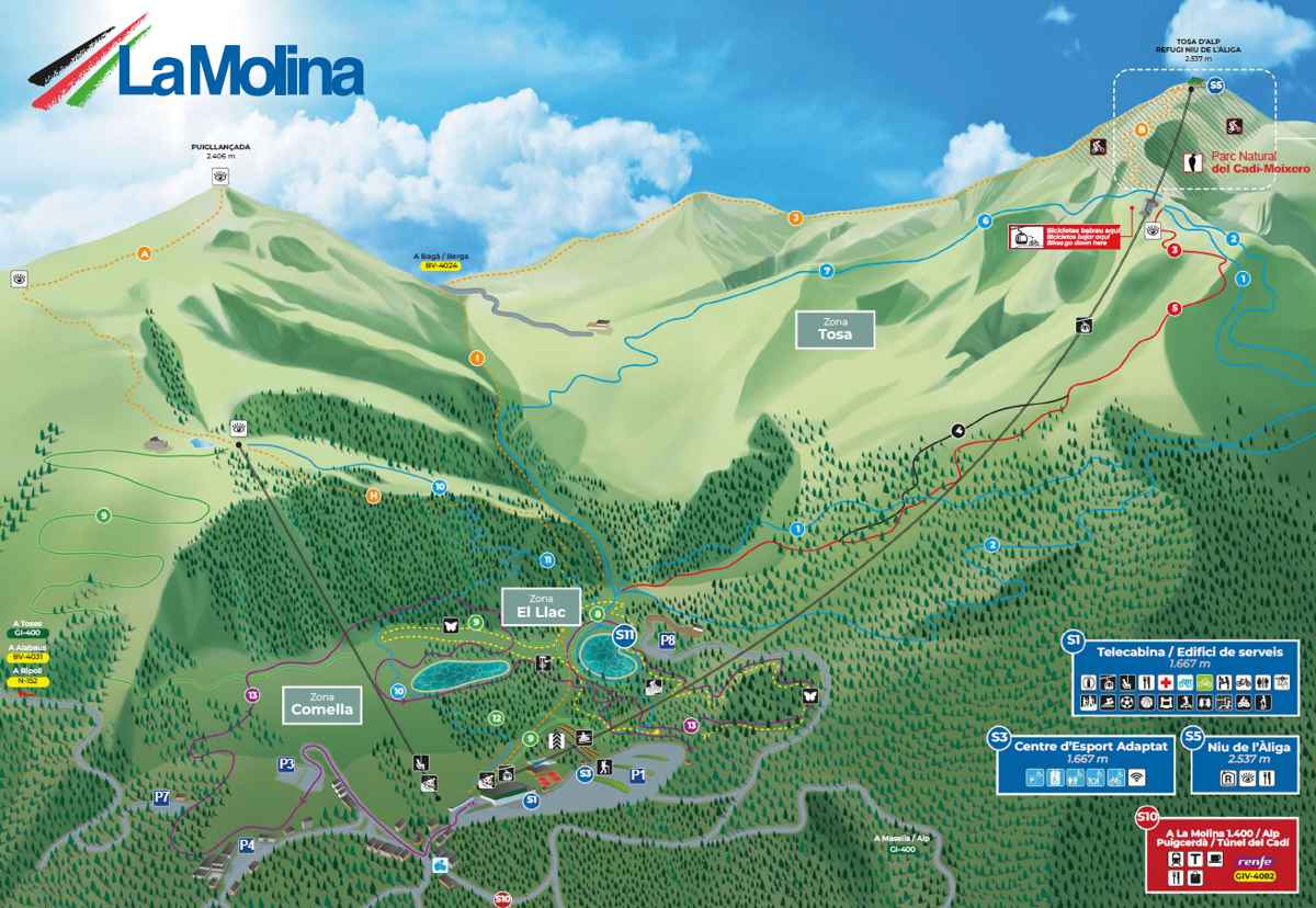 Plan été La Molina