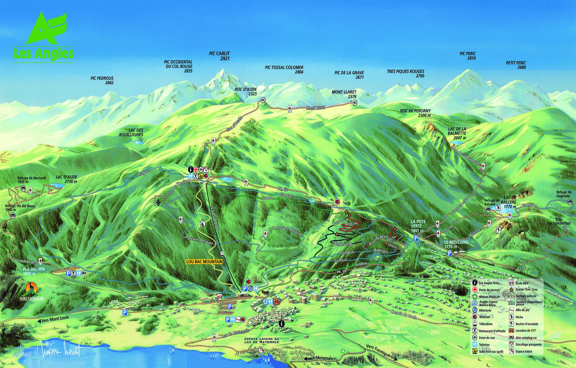 Plan été Les Angles